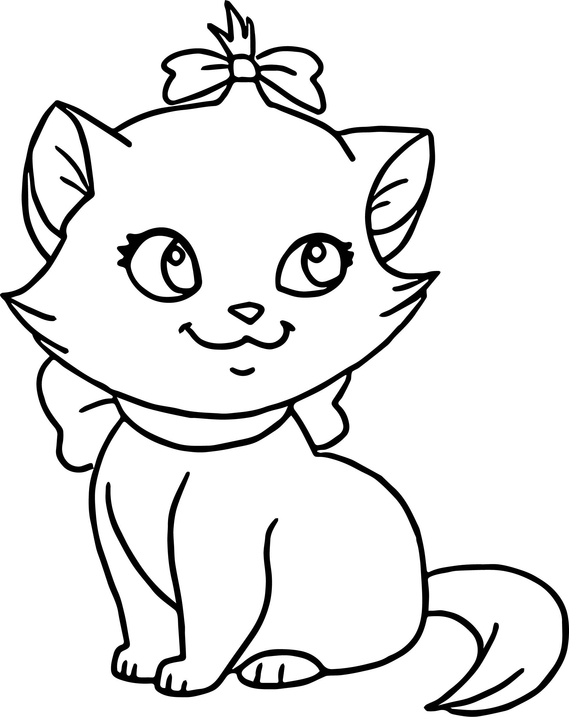 100+ Cute Cat Coloring Pages: Irresistible Designs to Print 102