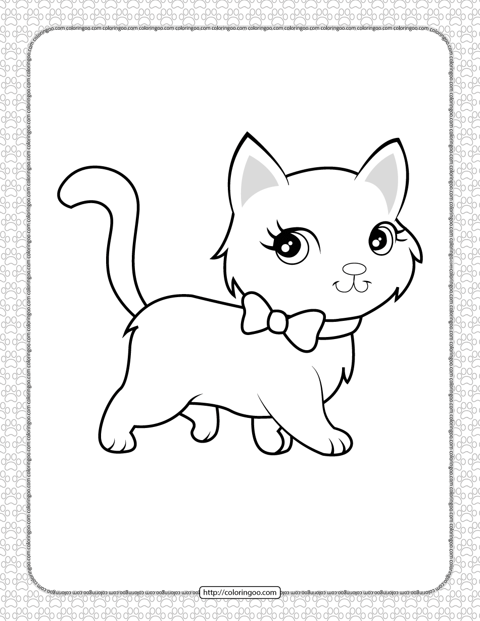 100+ Cute Cat Coloring Pages: Irresistible Designs to Print 103