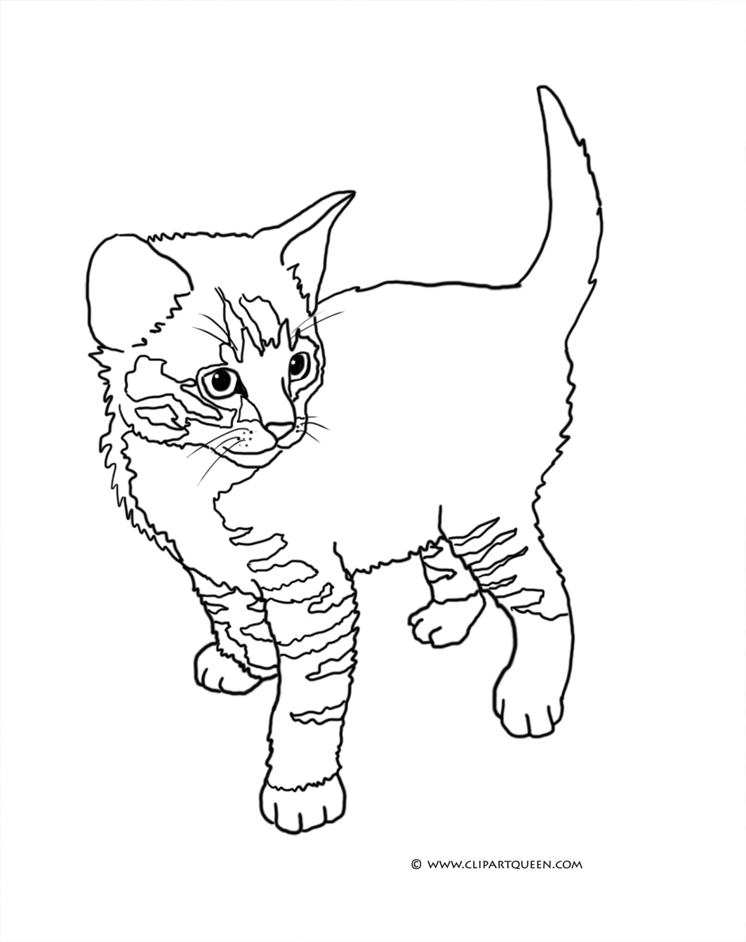 100+ Cute Cat Coloring Pages: Irresistible Designs to Print 114