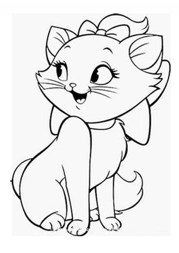 100+ Cute Cat Coloring Pages: Irresistible Designs to Print 117