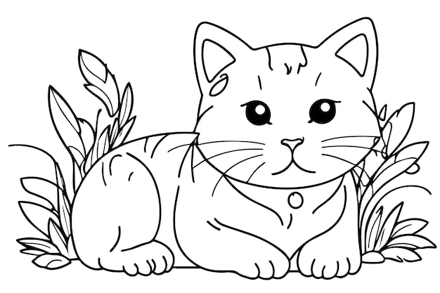 100+ Cute Cat Coloring Pages: Irresistible Designs to Print 123