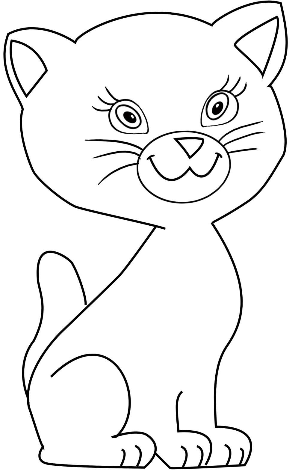 100+ Cute Cat Coloring Pages: Irresistible Designs to Print 25