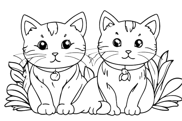 100+ Cute Cat Coloring Pages: Irresistible Designs to Print 28