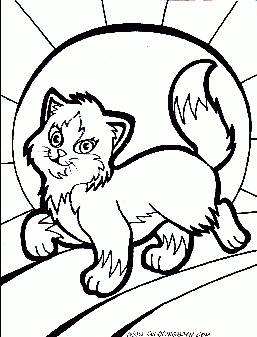 100+ Cute Cat Coloring Pages: Irresistible Designs to Print 34