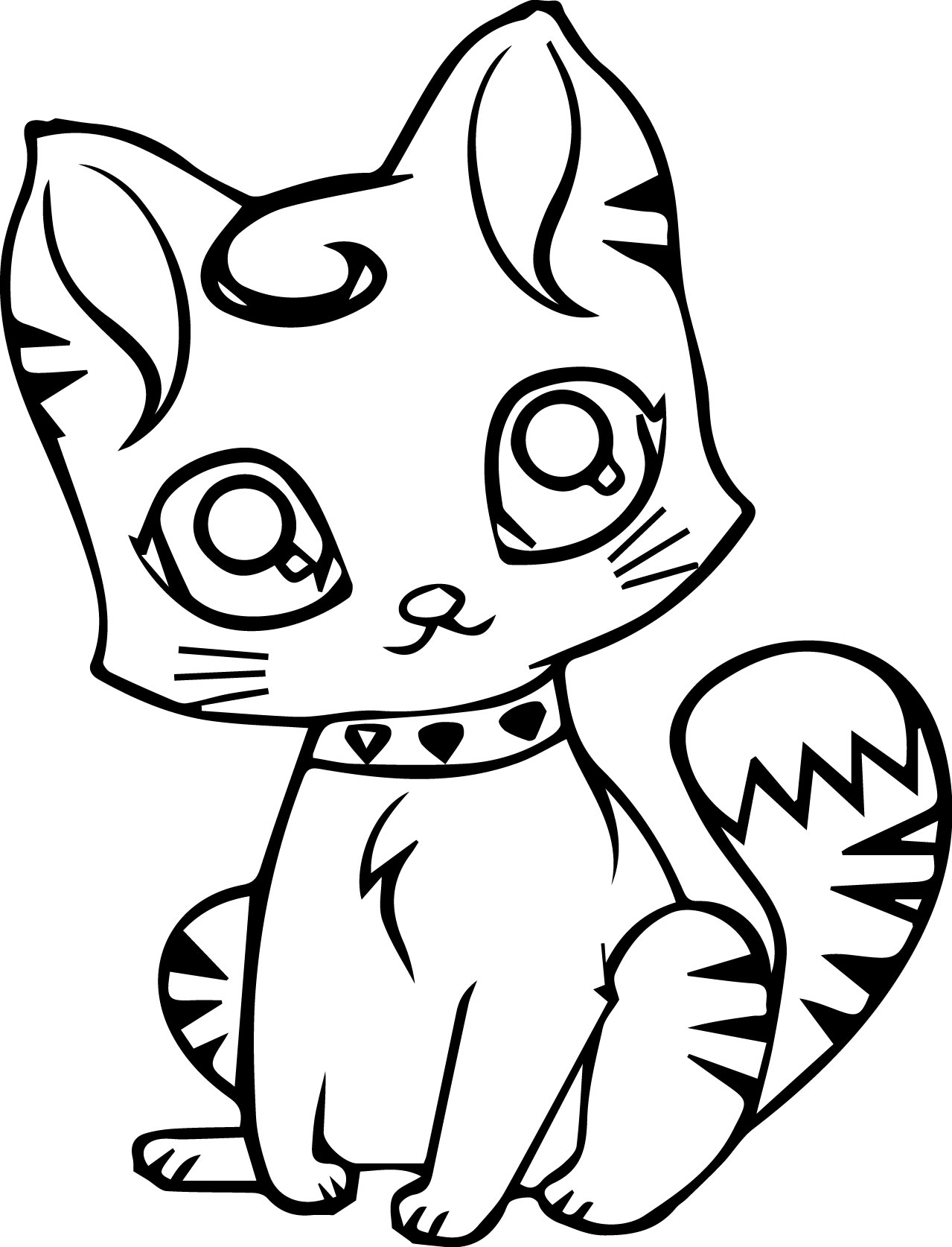 100+ Cute Cat Coloring Pages: Irresistible Designs to Print 40