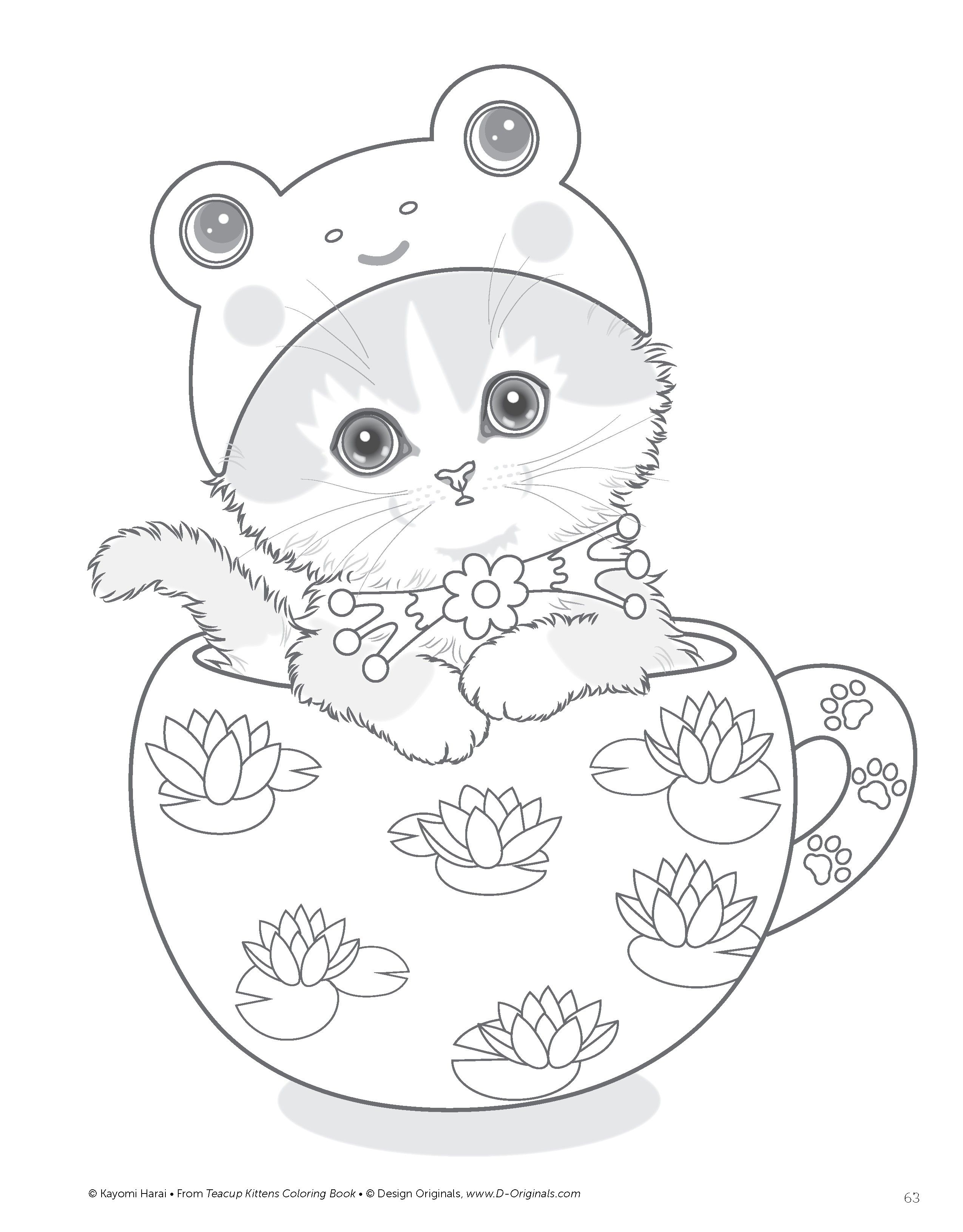 100+ Cute Cat Coloring Pages: Irresistible Designs to Print 42