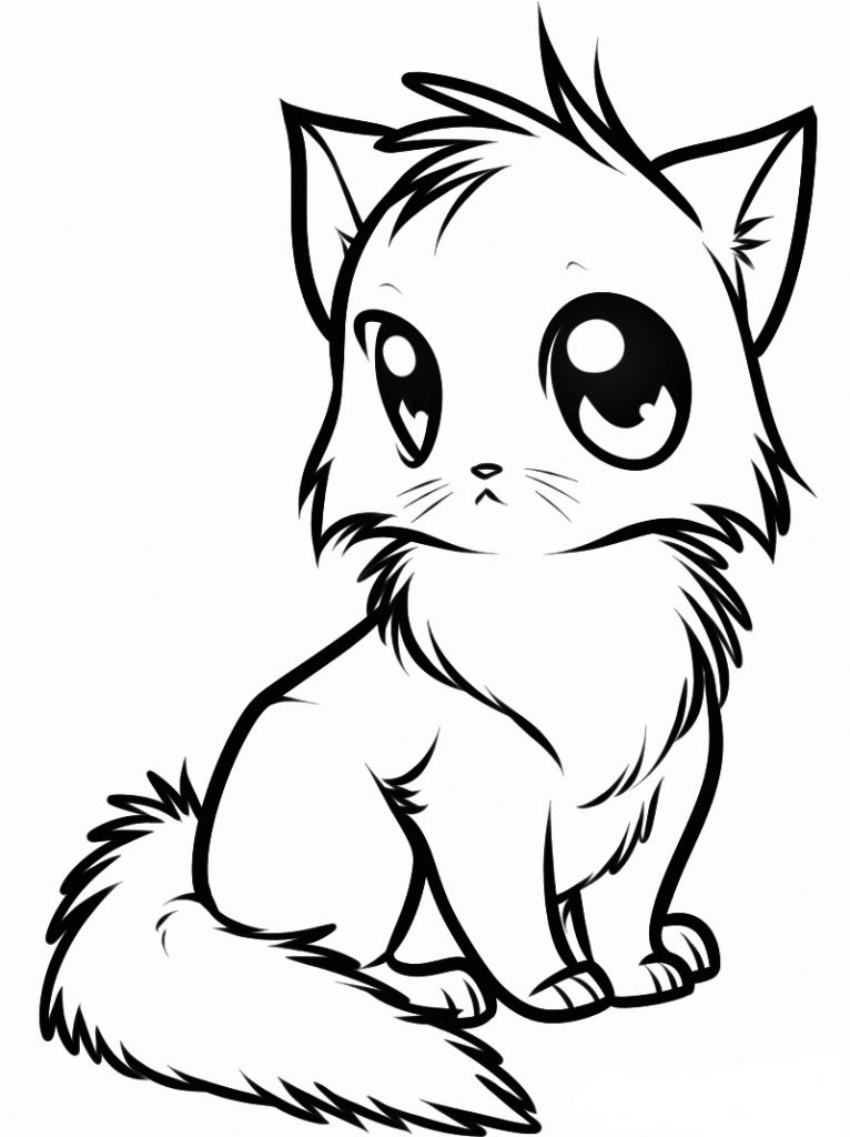 100+ Cute Cat Coloring Pages: Irresistible Designs to Print 44