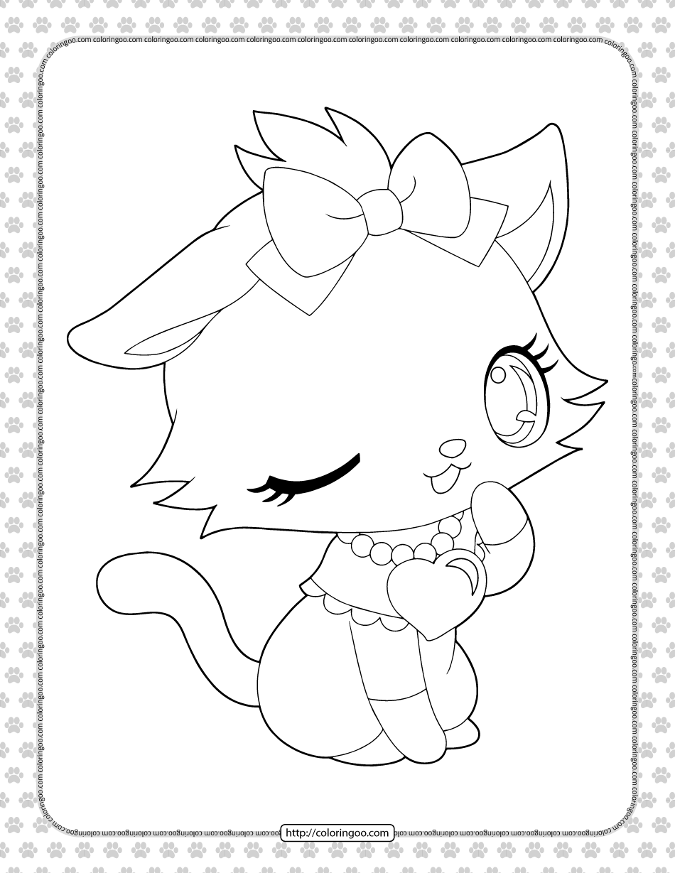 100+ Cute Cat Coloring Pages: Irresistible Designs to Print 48