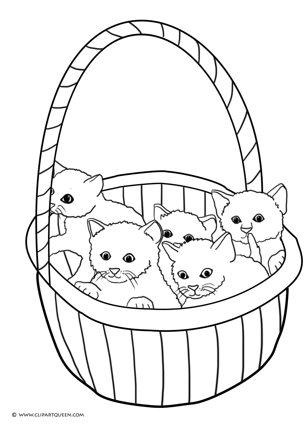 100+ Cute Cat Coloring Pages: Irresistible Designs to Print 57