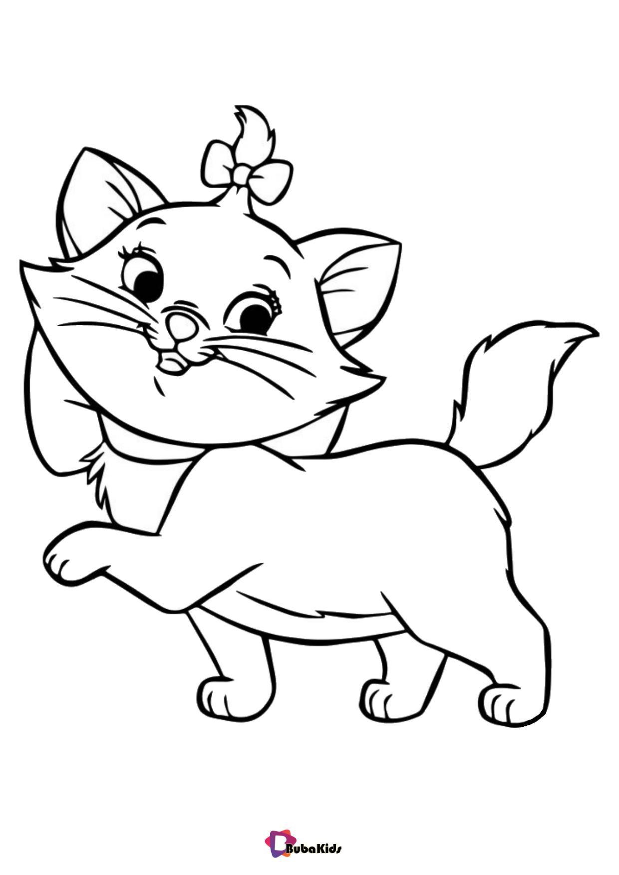 100+ Cute Cat Coloring Pages: Irresistible Designs to Print 92