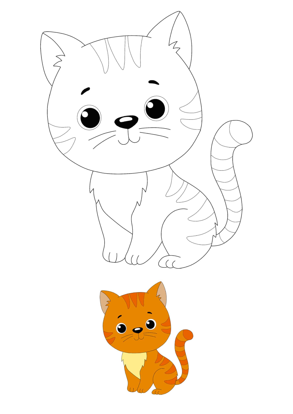 100+ Cute Cat Coloring Pages: Irresistible Designs to Print 96