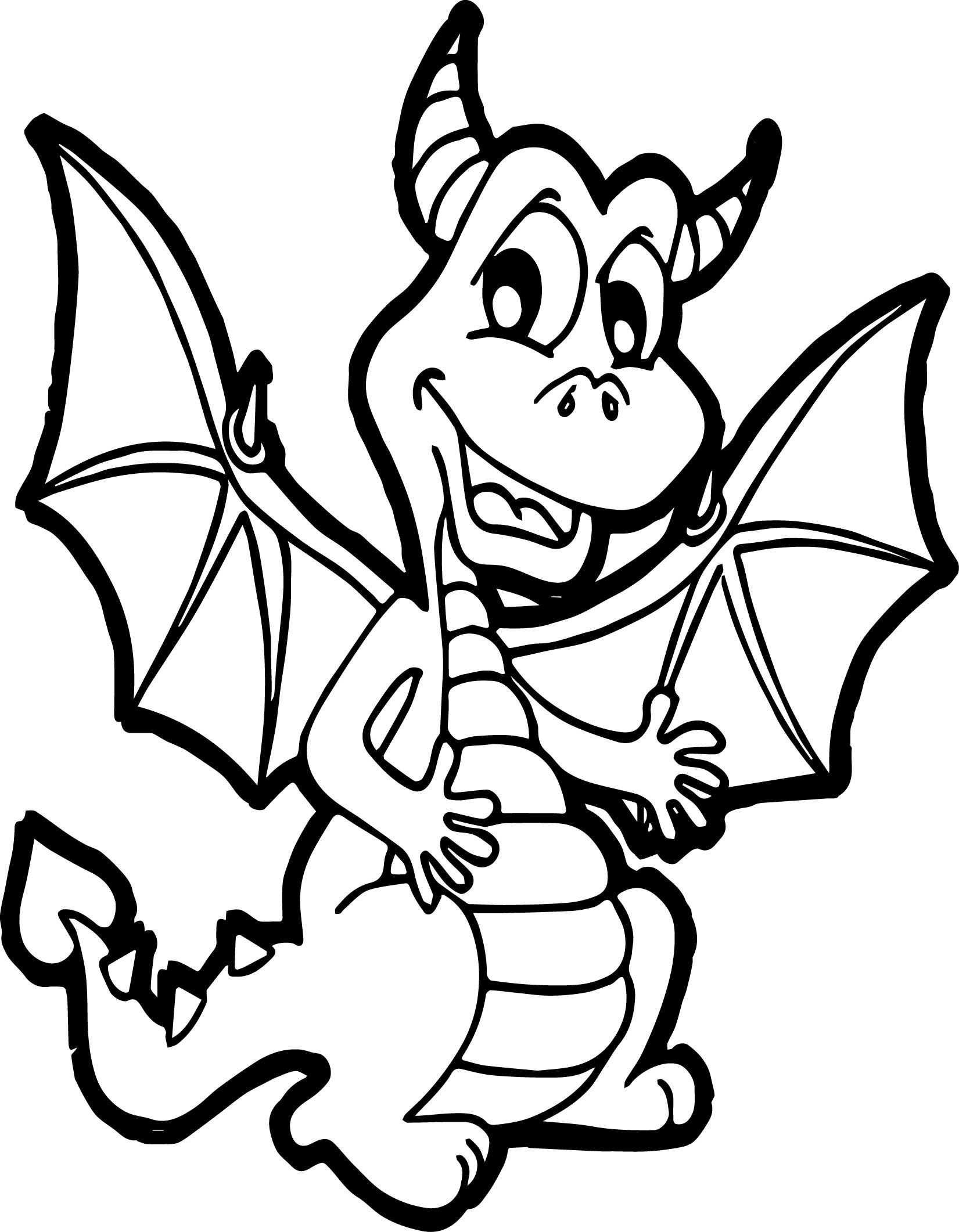 100+ Printable Realistic Dragon Coloring Pages Part 128