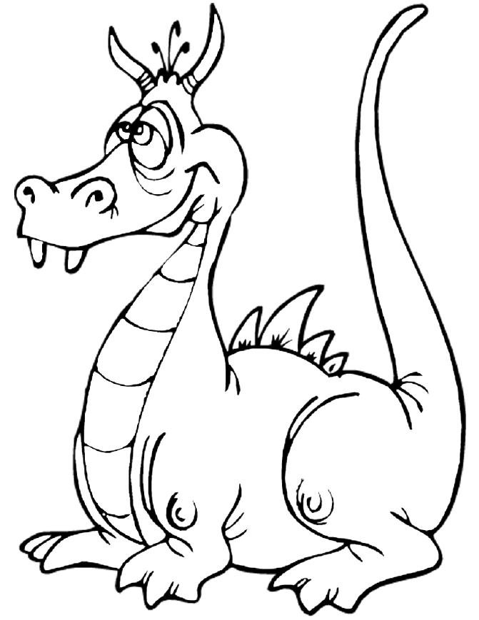 100+ Printable Realistic Dragon Coloring Pages Part 146