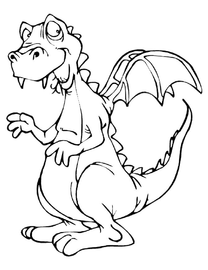 100+ Printable Realistic Dragon Coloring Pages Part 50