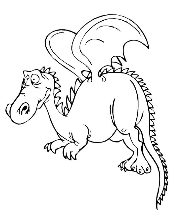 100+ Printable Realistic Dragon Coloring Pages Part 51