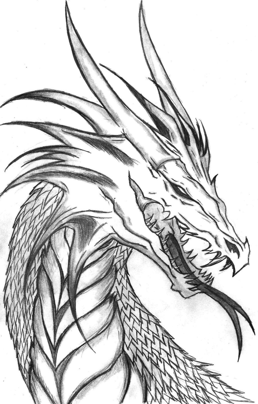 100+ Printable Realistic Dragon Coloring Pages Part 86