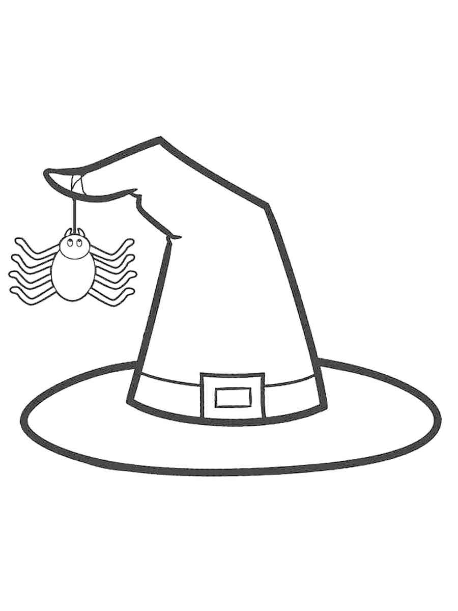 111+ Witch Hats Coloring Pages 112