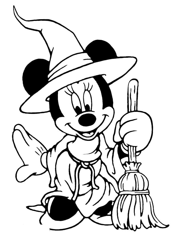 111+ Witch Hats Coloring Pages 39