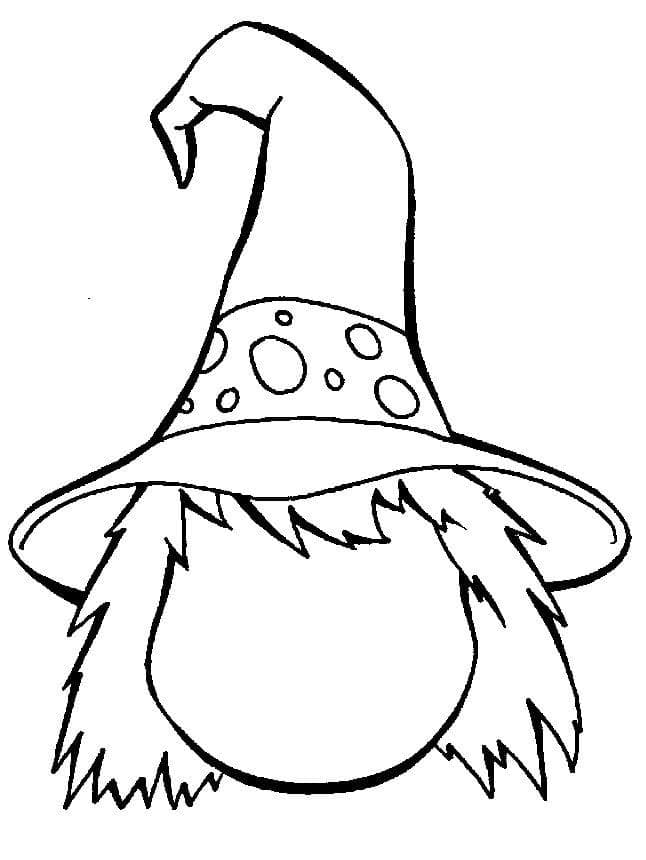 111+ Witch Hats Coloring Pages 46