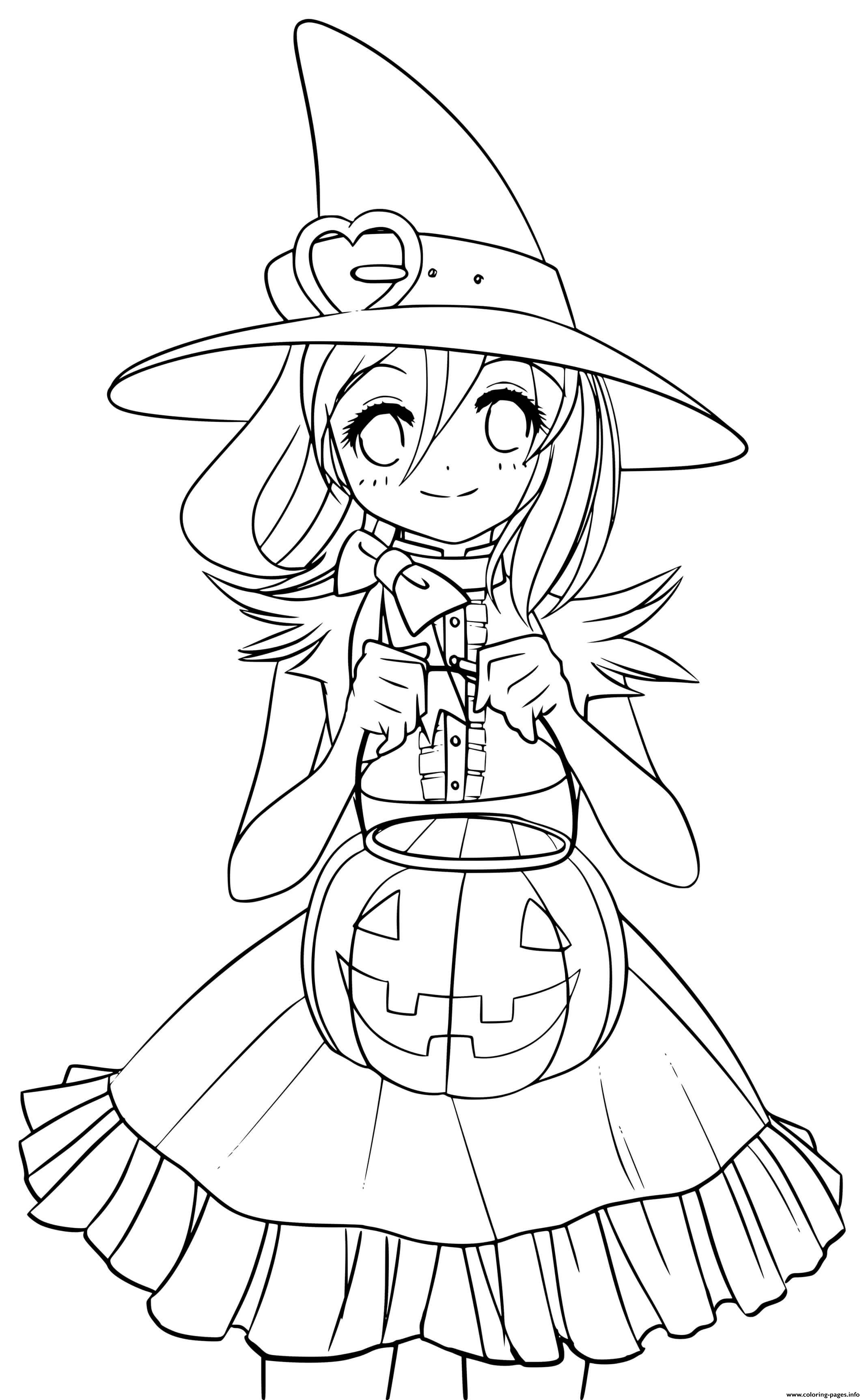 111+ Witch Hats Coloring Pages 72