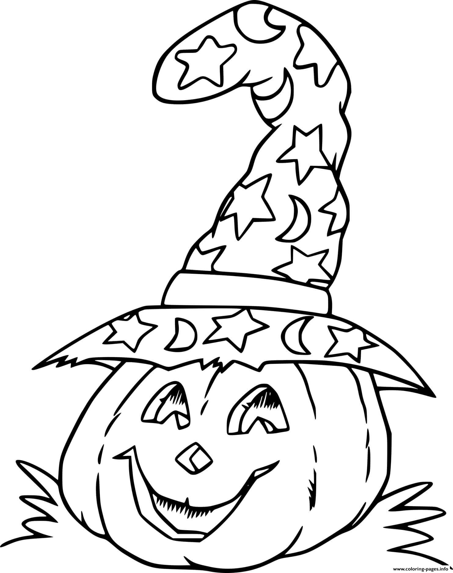 111+ Witch Hats Coloring Pages 74