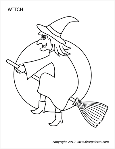 111+ Witch Hats Coloring Pages 92