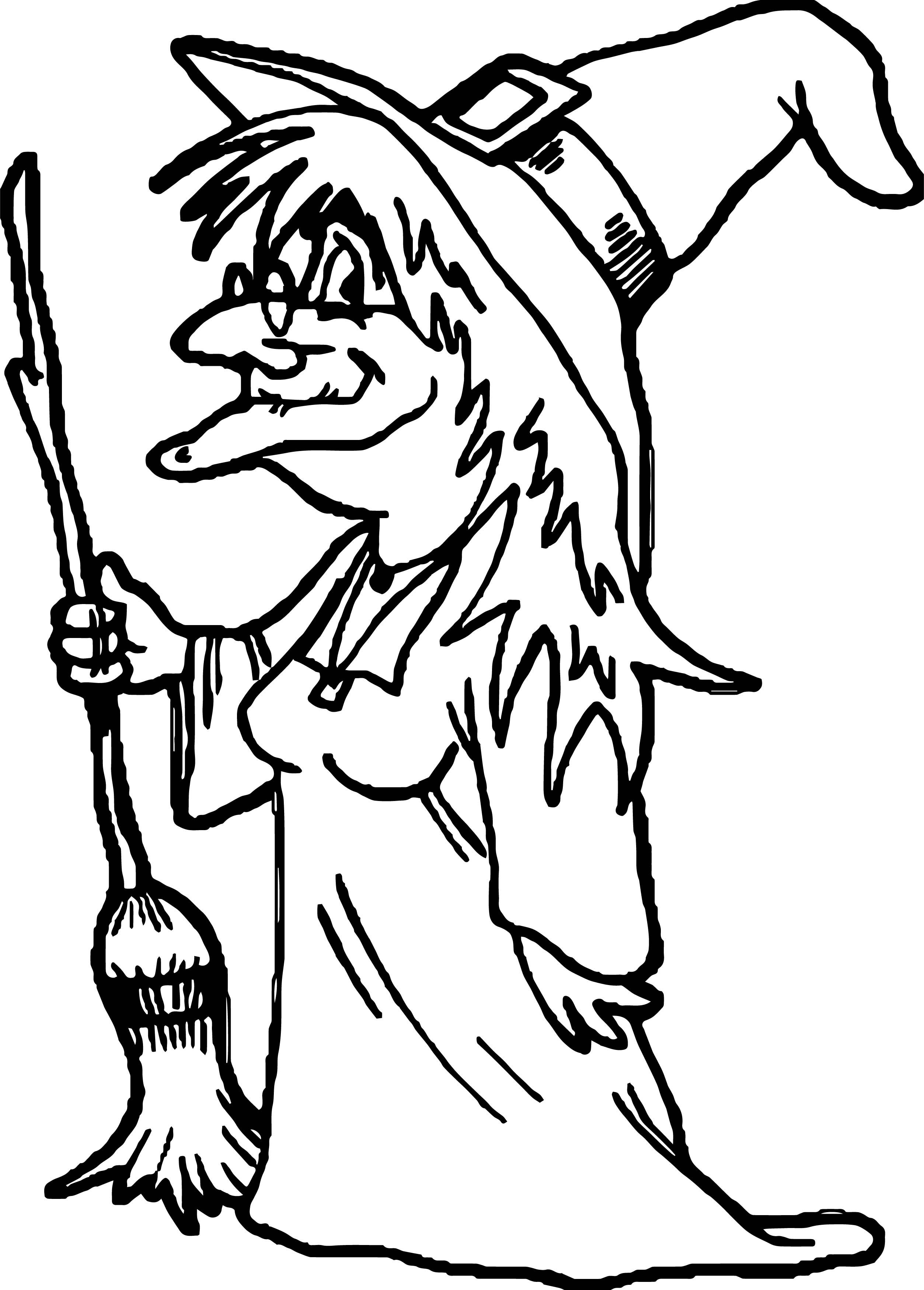 111+ Witch Hats Coloring Pages 97