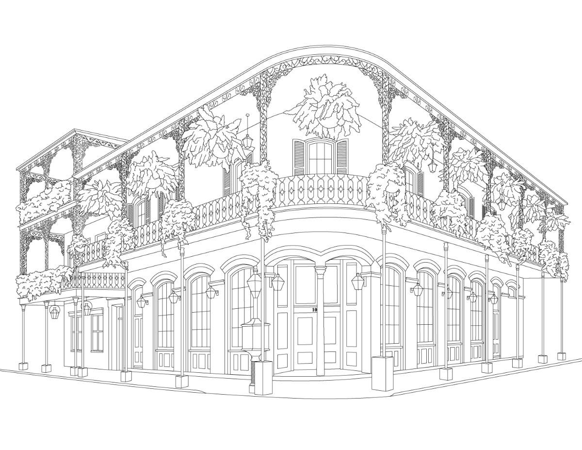 169 New Orleans Coloring Pages: Discover the Magic of the Big Easy 10