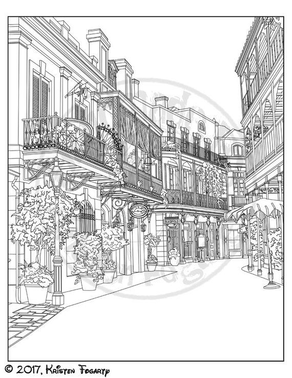 169 New Orleans Coloring Pages: Discover the Magic of the Big Easy 48