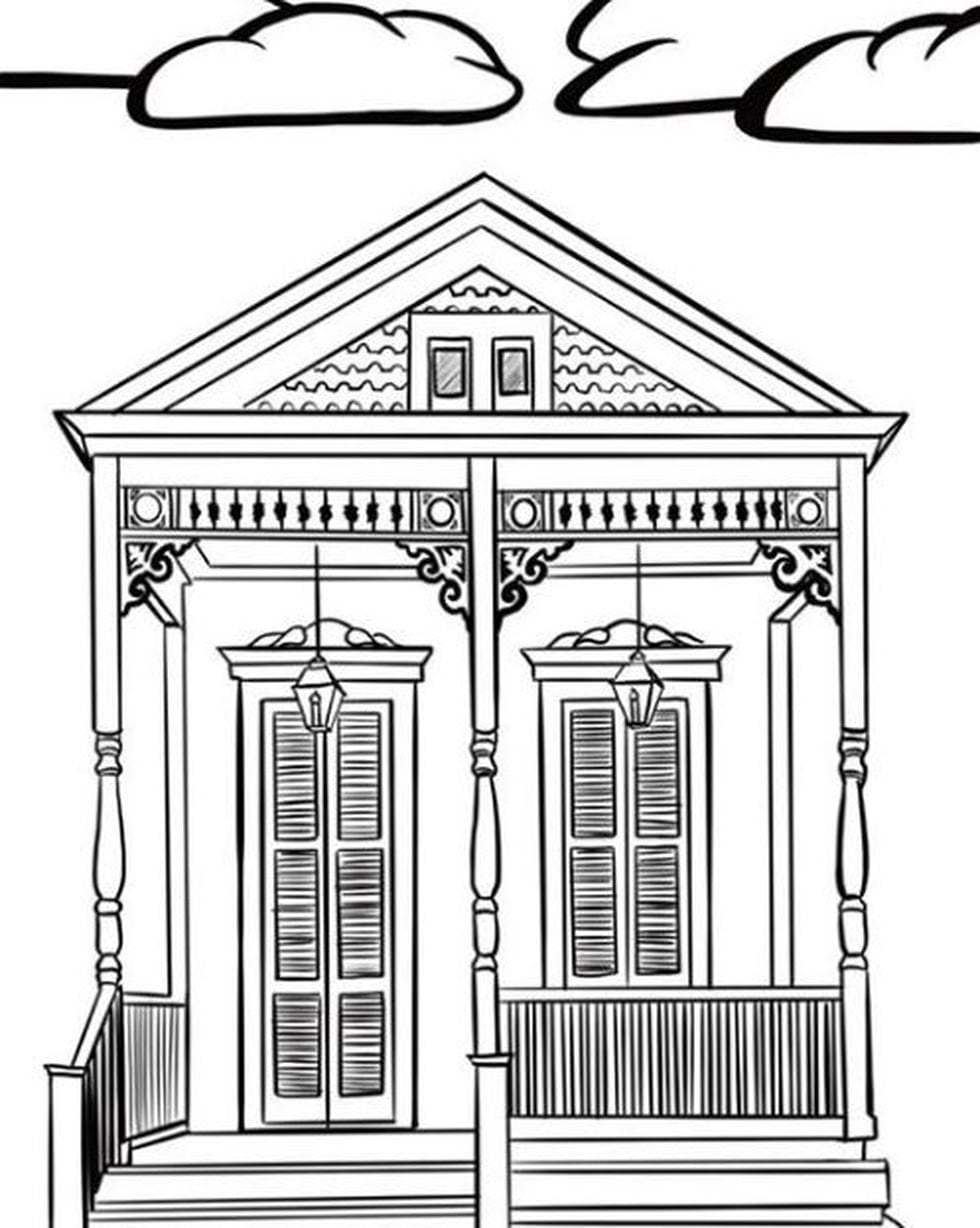 169 New Orleans Coloring Pages: Discover the Magic of the Big Easy 8