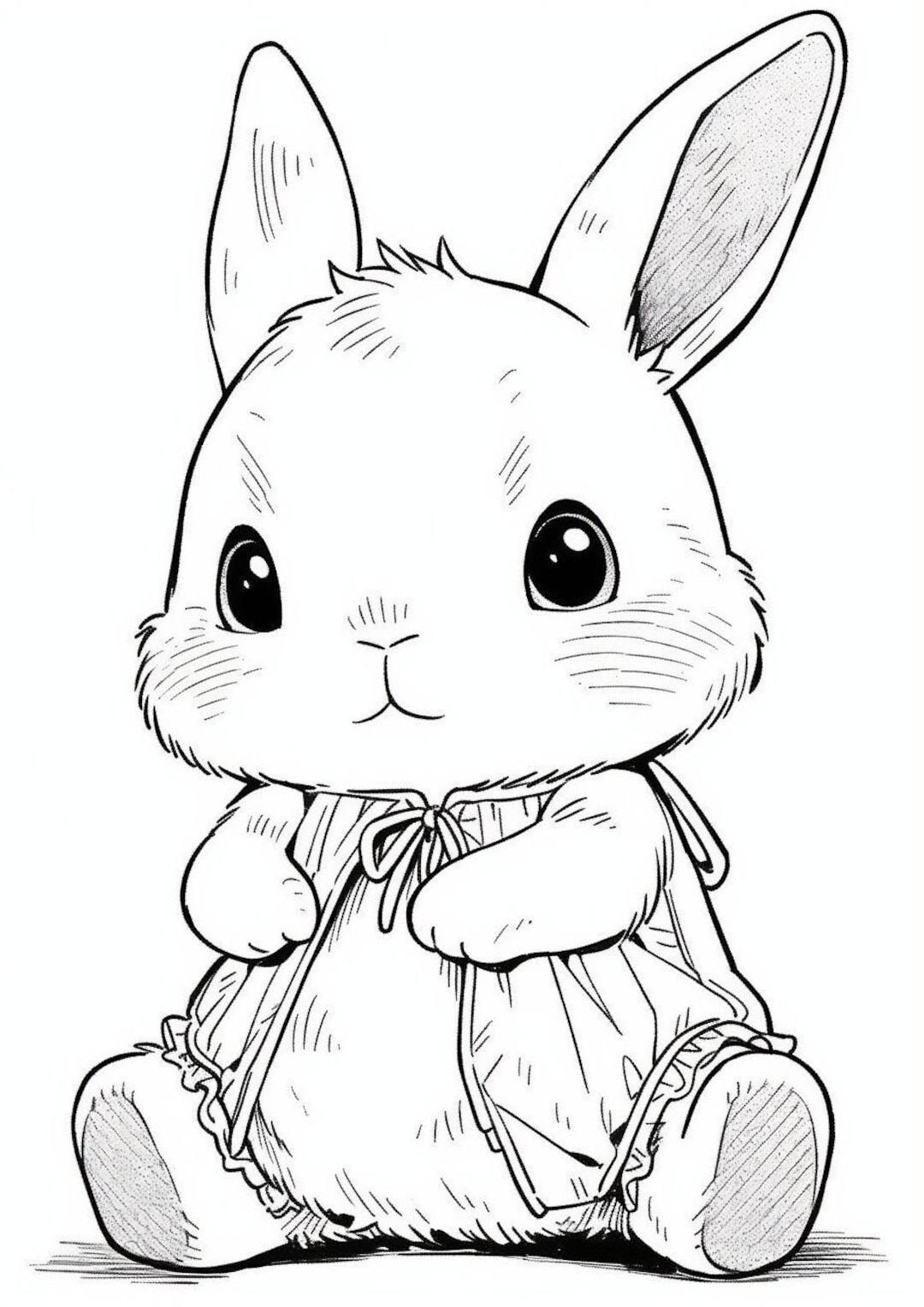 170+ Bunny Coloring Pages: Hop into Fun 102