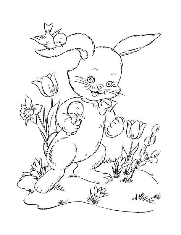 170+ Bunny Coloring Pages: Hop into Fun 117