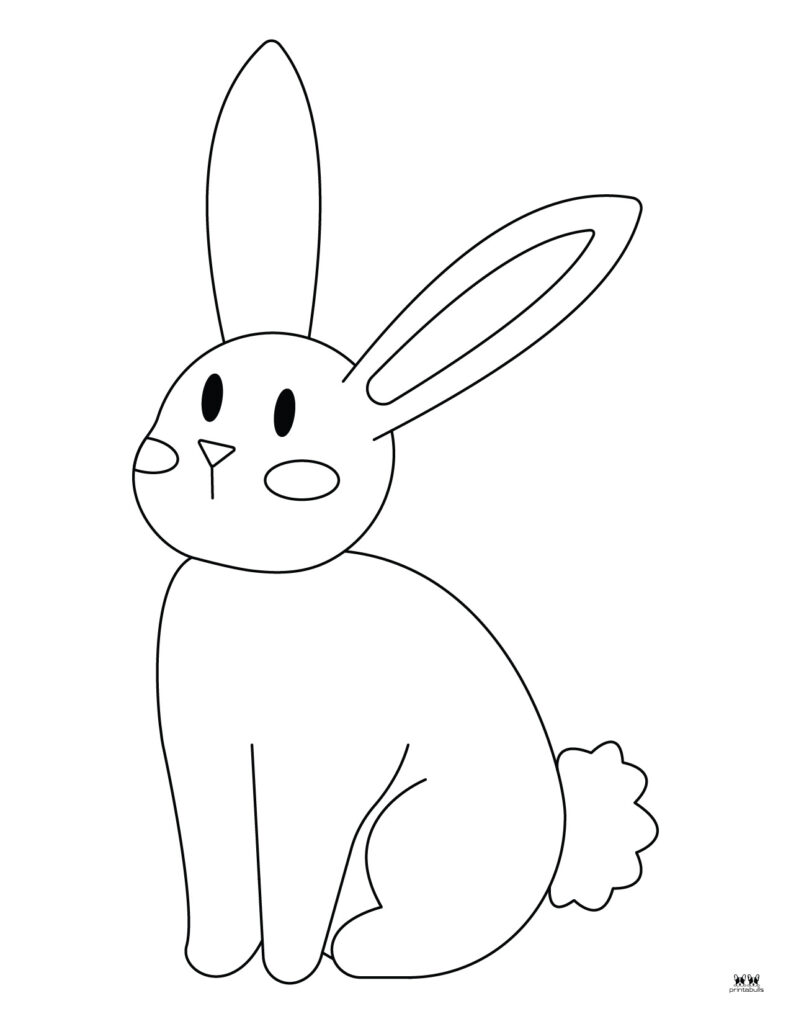 170+ Bunny Coloring Pages: Hop into Fun 124