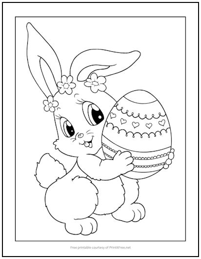 170+ Bunny Coloring Pages: Hop into Fun 128