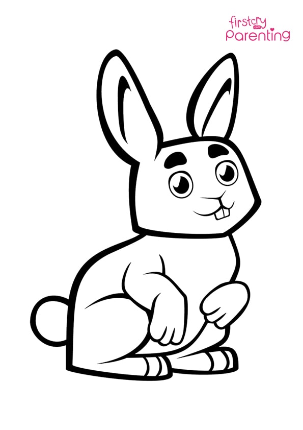 170+ Bunny Coloring Pages: Hop into Fun 131