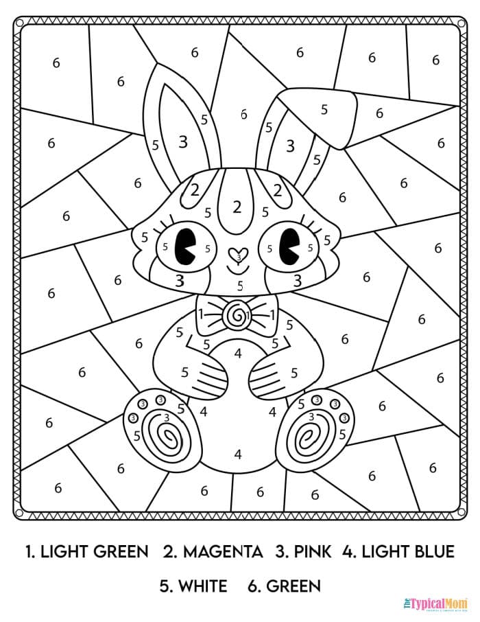 170+ Bunny Coloring Pages: Hop into Fun 132