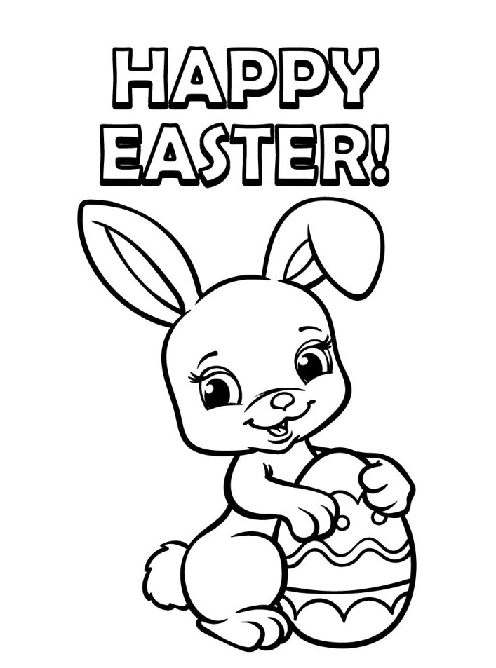 170+ Bunny Coloring Pages: Hop into Fun 136