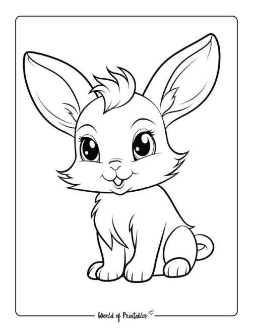 170+ Bunny Coloring Pages: Hop into Fun 137