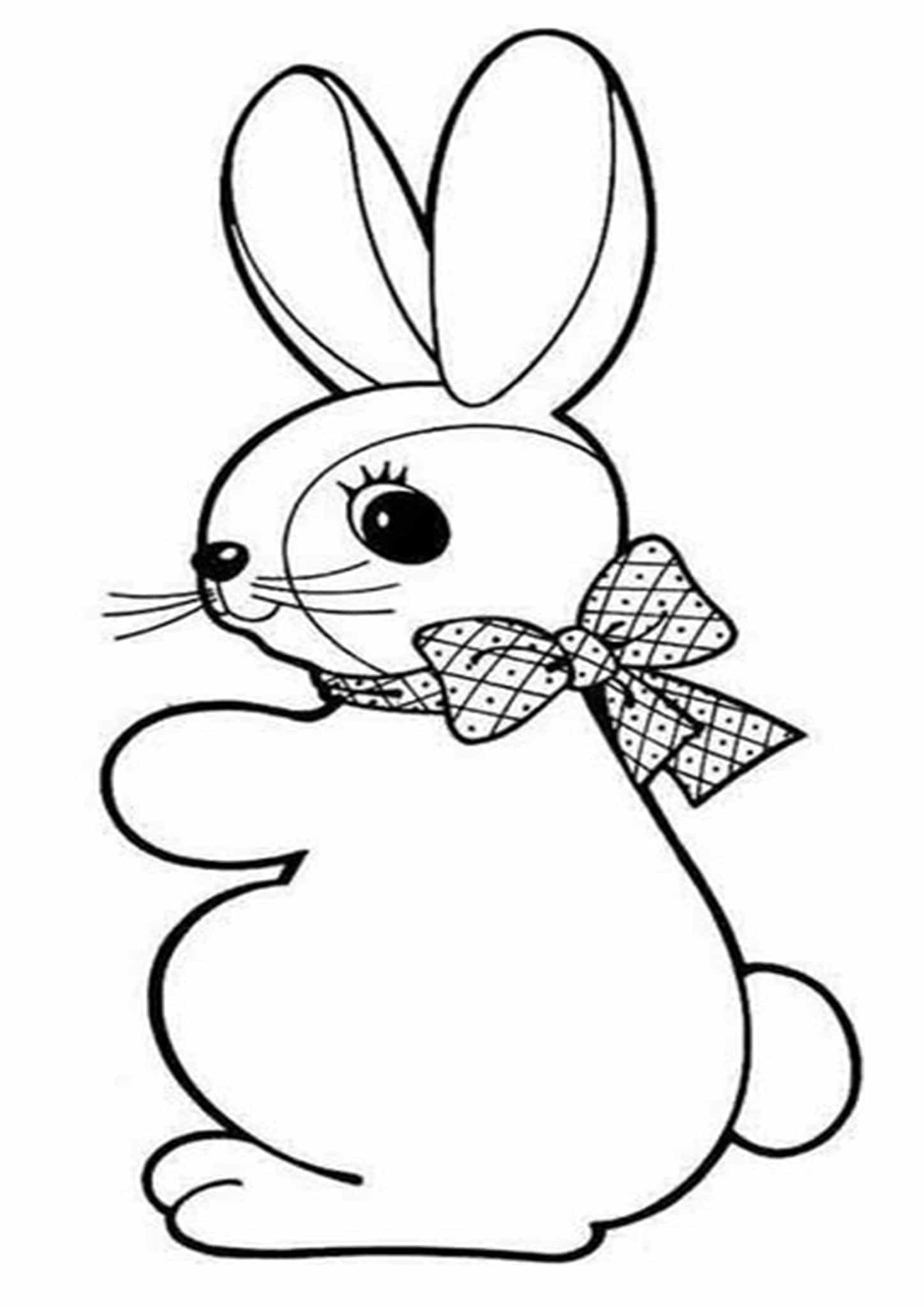 170+ Bunny Coloring Pages: Hop into Fun 138