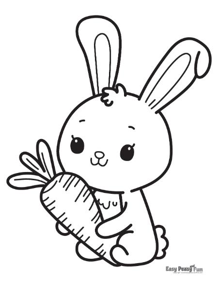 170+ Bunny Coloring Pages: Hop into Fun 141