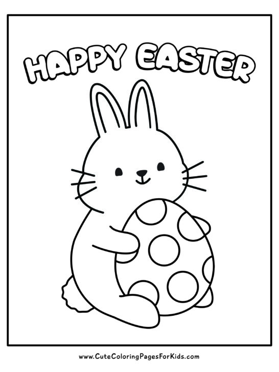 170+ Bunny Coloring Pages: Hop into Fun 15