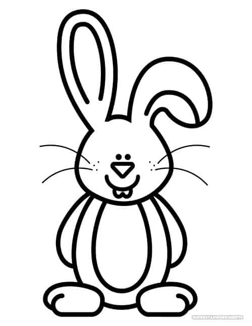 170+ Bunny Coloring Pages: Hop into Fun 150