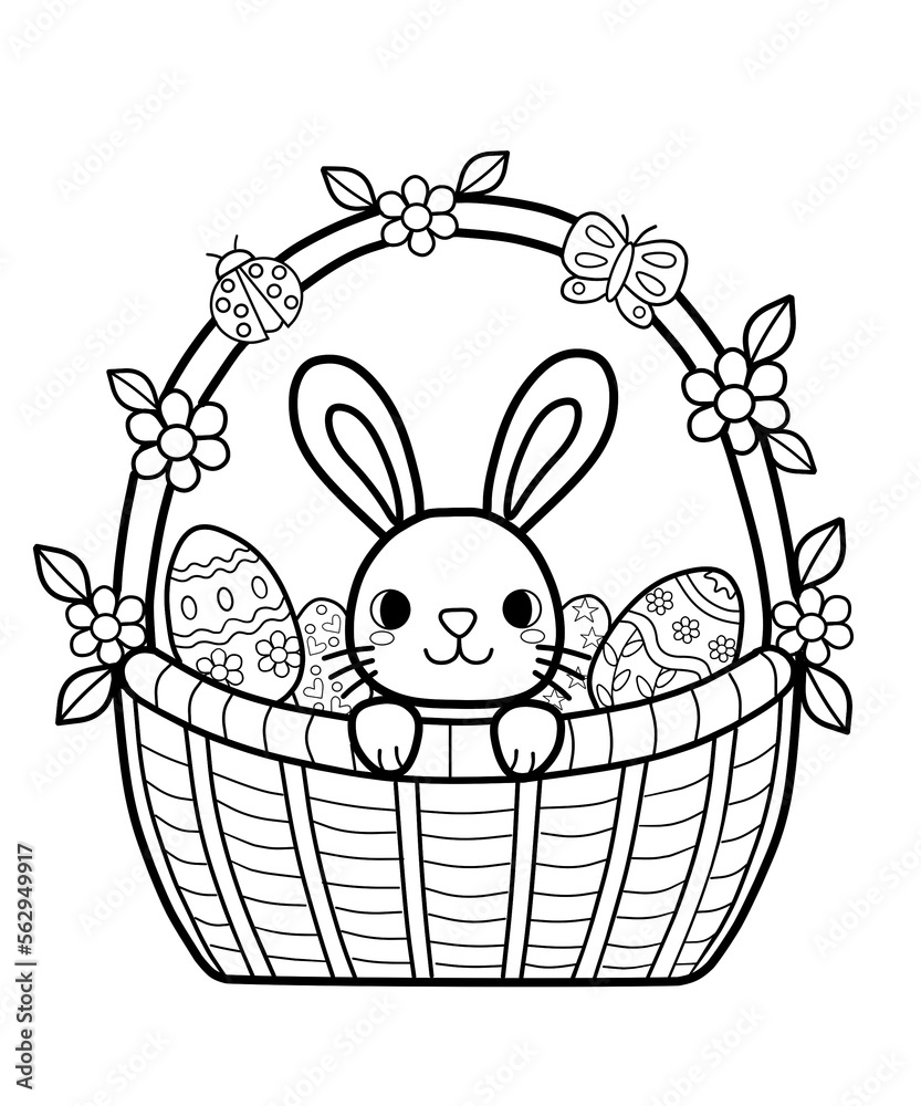 170+ Bunny Coloring Pages: Hop into Fun 159