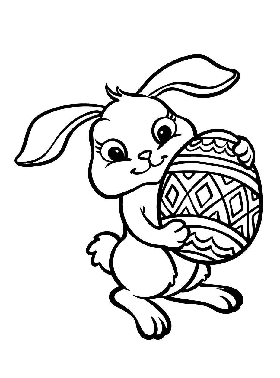 170+ Bunny Coloring Pages: Hop into Fun 167