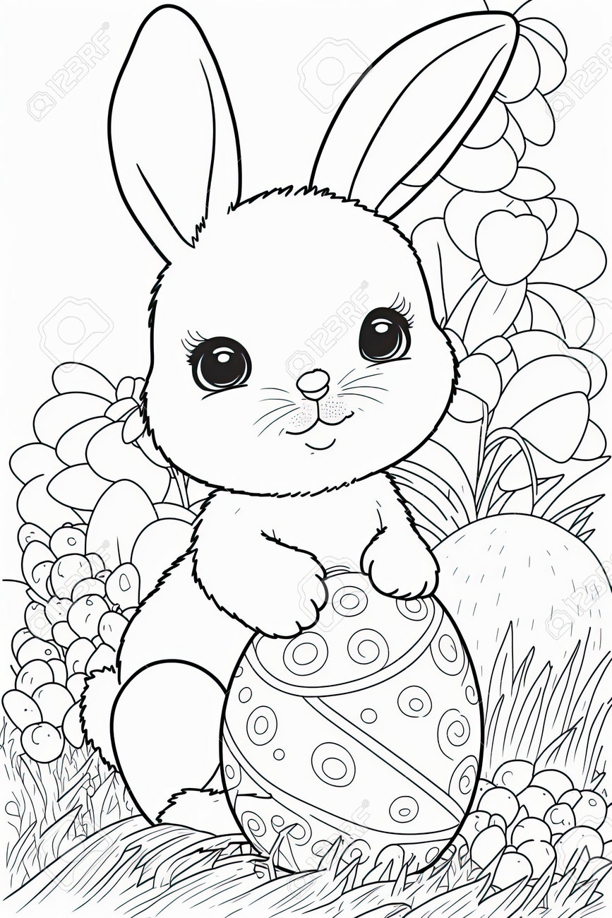 170+ Bunny Coloring Pages: Hop into Fun 181