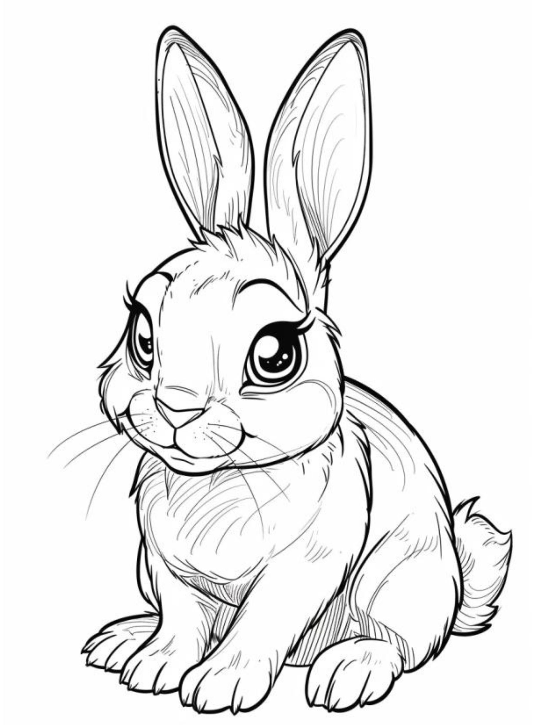 170+ Bunny Coloring Pages: Hop into Fun 185