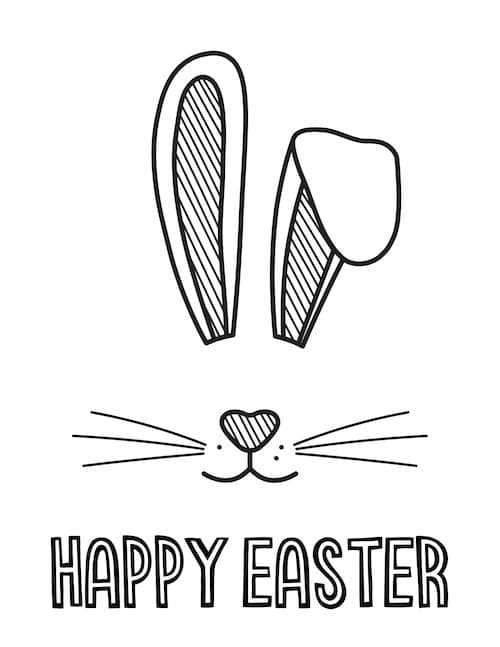 170+ Bunny Coloring Pages: Hop into Fun 26