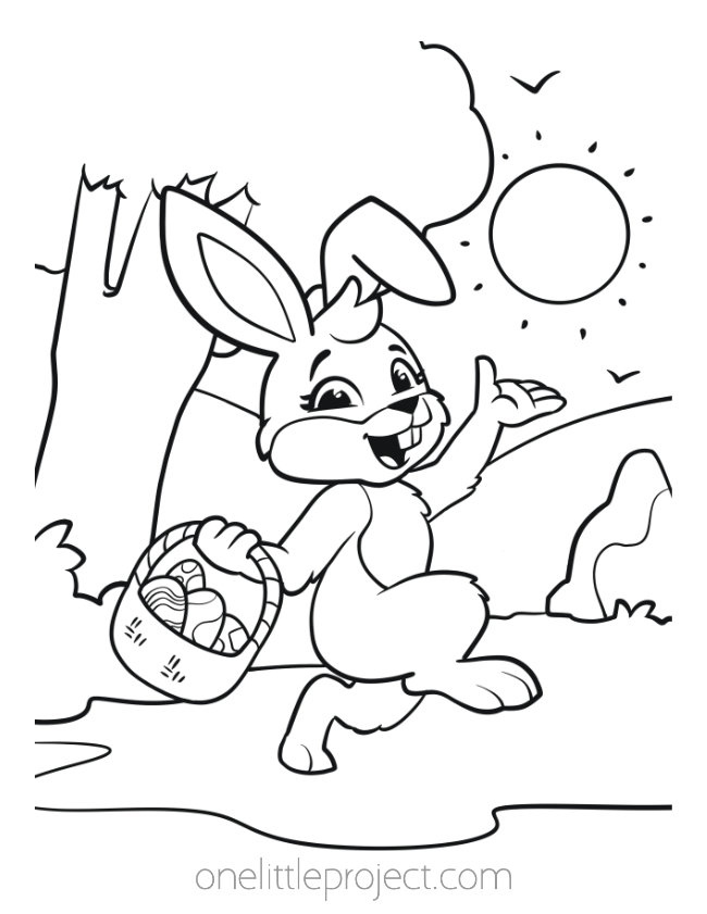 170+ Bunny Coloring Pages: Hop into Fun 33