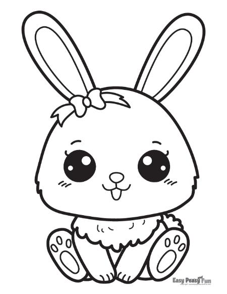 170+ Bunny Coloring Pages: Hop into Fun 39