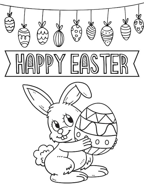 170+ Bunny Coloring Pages: Hop into Fun 4